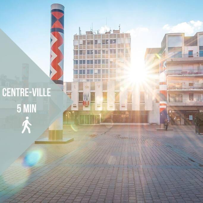 Le Voltaire • Proche Gare • Moderne Villa Châteauroux Eksteriør bilde